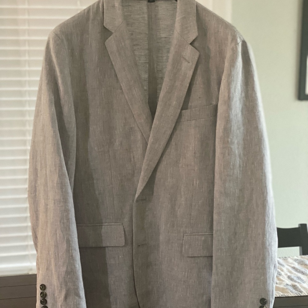 J. Crew Thompson Linen Blazer Sport Coat Size 42. New with tags